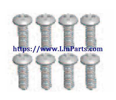 LinParts.com - Wltoys 12428 B RC Car Spare Parts: Screw 2*16PM 12428 B-0363