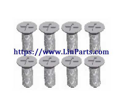 LinParts.com - Wltoys 12428 B RC Car Spare Parts: Screw 3*8 KM 12428 B-1231