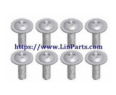 LinParts.com - Wltoys 12428 B RC Car Spare Parts: Screw 2.3*8 PWB 12428 B-0129