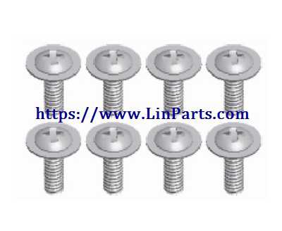 LinParts.com - Wltoys 12428 B RC Car Spare Parts: Screw 2.3*8 PWB 12428 B-0129 - Click Image to Close