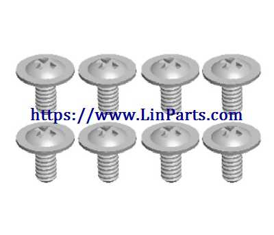 LinParts.com - Wltoys 12429 RC Car Spare Parts: Screw 2*4 PWM5 12429-0069