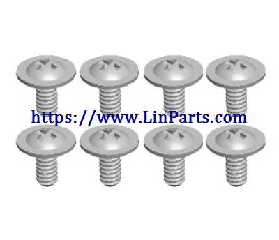 LinParts.com - Wltoys 12429 RC Car Spare Parts: Screw 2*4 PWM5 12429-0069 - Click Image to Close