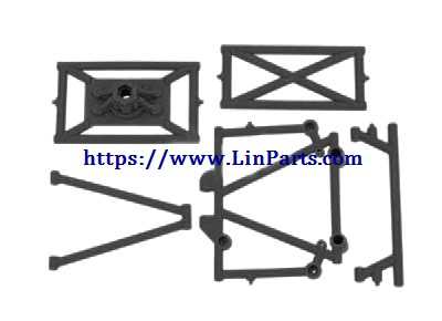 LinParts.com - Wltoys 12428 C RC Car Spare Parts: Anti roll frame 12428-0054