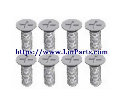 LinParts.com - Wltoys 12428 C RC Car Spare Parts: Screw 3*8 KM 12428 C-1231