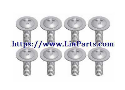 LinParts.com - Wltoys 12429 RC Car Spare Parts: Screw 2*10PM 12429-0484