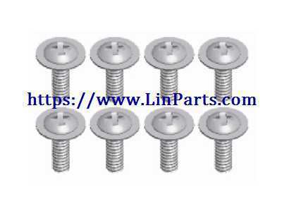 LinParts.com - Wltoys 12429 RC Car Spare Parts: Screw 2*10PM 12429-0484