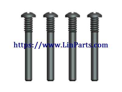 LinParts.com - Wltoys 20409 RC Car Spare Parts: ST2.3*23PB screw assembly NO.0640