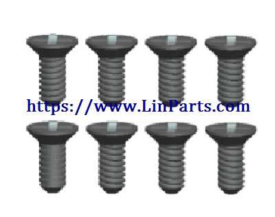LinParts.com - Wltoys 20402 RC Car Spare Parts: ST2*6KB screw assembly NO.0421