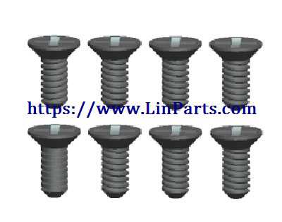 LinParts.com - Wltoys 20404 RC Car Spare Parts: 2*6KM screw assembly NO.0422