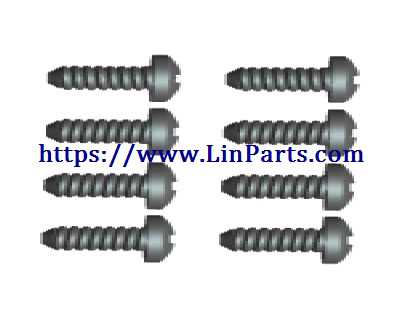 LinParts.com - Wltoys 20404 RC Car Spare Parts: ST2*12PB screw assembly NO.0427 - Click Image to Close