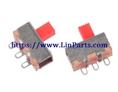 LinParts.com - Wltoys 20409 RC Car Spare Parts: Power switch assembly NO.0654
