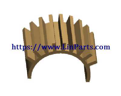 LinParts.com - Wltoys 20409 RC Car Spare Parts: 370 motor heat sink aluminum assembly NO.0460