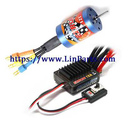 LinParts.com - WLtoys 1:24 car A252 brushless motor 2030+18A