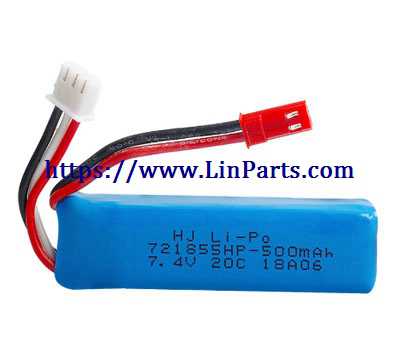 LinParts.com - Wltoys A242 RC Car Spare Parts: 7.4V 500mAh Battery A202-61