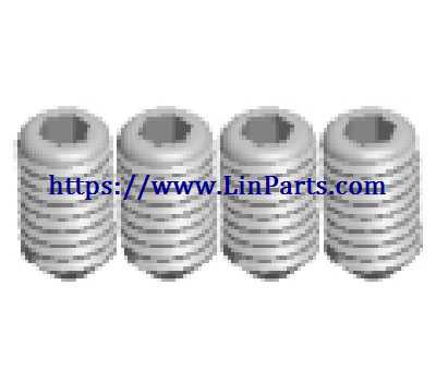 LinParts.com - Wltoys A252 RC Car Spare Parts: M3 machine meter screw M3*5 A929-86