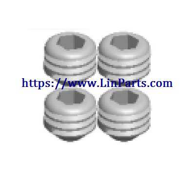 LinParts.com - Wltoys A212 RC Car Spare Parts: M3 machine meter screw M3*3 A929-91