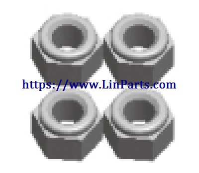 LinParts.com - Wltoys A242 RC Car Spare Parts: M4 Locknut A929-94