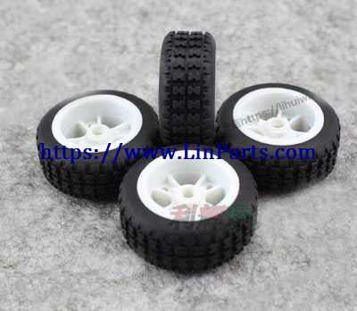 LinParts.com - Wltoys A202 RC Car Spare Parts: A202 tires + wheel