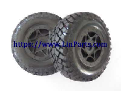Wltoys A929 RC Car Spare Parts: Tire left 2pcs A929-02