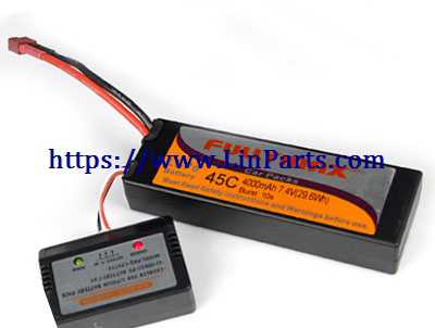 LinParts.com - Wltoys A929 RC Car Spare Parts: 7.4V 4000mAh battery A929-109