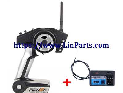 LinParts.com - Wltoys A929 RC Car Spare Parts: 2.4G remote control + 2.4G receiving board A929-112