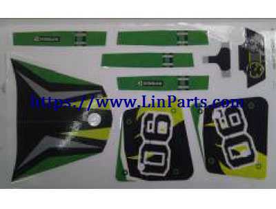 LinParts.com - Wltoys A929 RC Car Spare Parts: Green UV mark A929-121