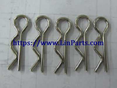 LinParts.com - Wltoys A929 RC Car Spare Parts: R type pin big 5pcs A929-40