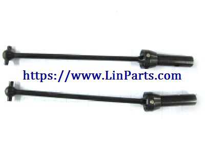 LinParts.com - Wltoys A929 RC Car Spare Parts: Front wheel axle seat 2pcs + front drive shaft 2pcs + axle seat connector 2pcs + machine meter M4*3 2pcs + connector positioning pin 2pcs A929-41