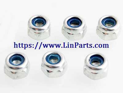LinParts.com - Wltoys A929 RC Car Spare Parts: M4 lock nut A929-94