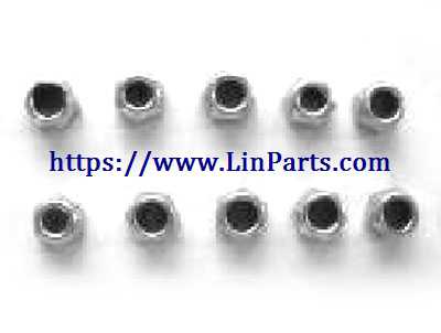 LinParts.com - Wltoys A929 RC Car Spare Parts: M3 lock nut A929-95