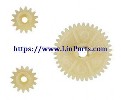 LinParts.com - Wltoys A979 A979-A RC Car Spare Parts: Reduction gear 2pcs + drive gear 1pcs A949-24 - Click Image to Close