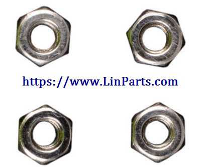 LinParts.com - Wltoys A979 A979-A RC Car Spare Parts: M3 locknut / *4 A949-49