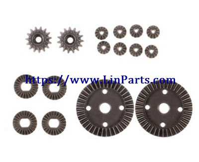 Wltoys A979 A979-A RC Car Spare Parts: Metal upgrade differential gear set