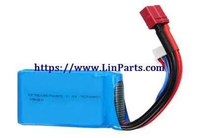 LinParts.com - Wltoys A979-B RC Car Spare Parts: Lithium battery 7.4V 1500mah A959-B-23 - Click Image to Close