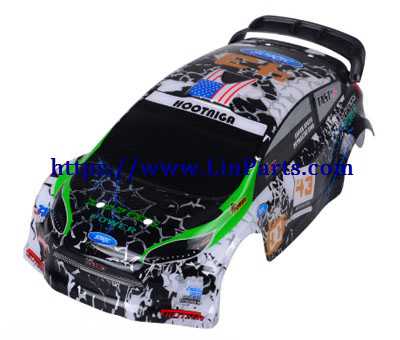 LinParts.com - Wltoys K989 RC Car Spare Parts: Rally car shell K989-55 - Click Image to Close