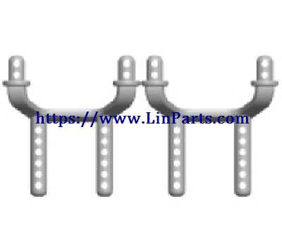 LinParts.com - Wltoys K989 RC Car Spare Parts: Rear car shell column (short) K999-03 - Click Image to Close