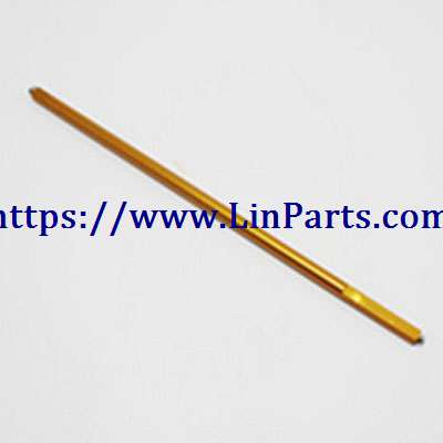 LinParts.com - WLtoys 144001 RC Car spare parts: Metal upgrade Central transmission axis group[144001-1293]Yellow