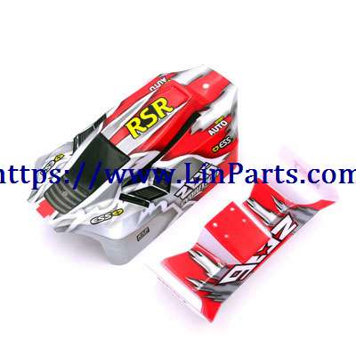 LinParts.com - WLtoys 144001 RC Car spare parts: Car shell group(red)[144001-1335] - Click Image to Close