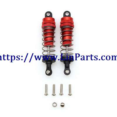 LinParts.com - WLtoys 144001 RC Car spare parts: Shock components[144001-1316]Red