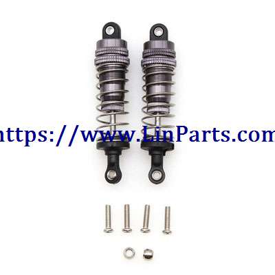 LinParts.com - WLtoys 144001 RC Car spare parts: Shock components[144001-1316]Silver gray