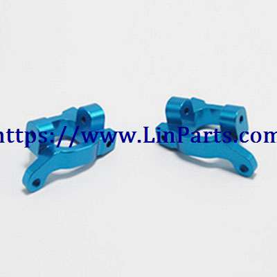 LinParts.com - WLtoys 144001 RC Car spare parts: Metal upgrade C-shaped seat left + C-shaped seat right[144001-1253]Blue - Click Image to Close
