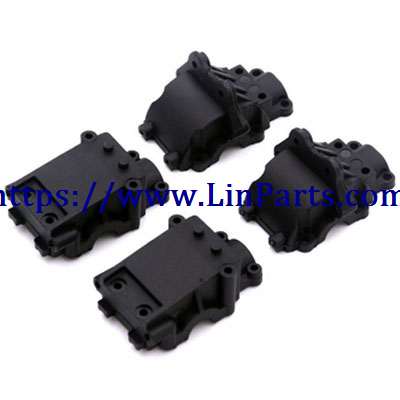 LinParts.com - WLtoys 144001 RC Car spare parts: Gearbox upper cover + gearbox lower cover[144001-1254] 1set