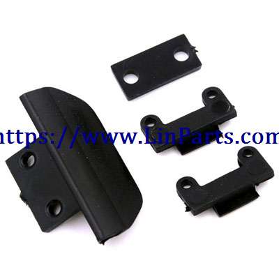 LinParts.com - WLtoys 144001 RC Car spare parts: Rear gearbox pressing parts + front anti-collision parts + anti-roll bar pressing parts[144001-1257]