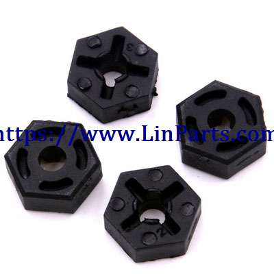 LinParts.com - WLtoys 144001 RC Car spare parts: Hexagon wheel seat assembly[144001-1266]