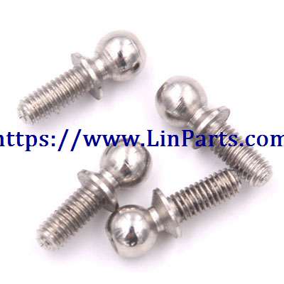 LinParts.com - WLtoys 144001 RC Car spare parts: 4.9*13.6 Ball screw set[144001-1337]