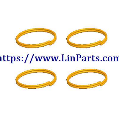 LinParts.com - WLtoys 144001 RC Car spare parts: 0.5*9.5*3 Universal connection cup spring group[144001-1286]