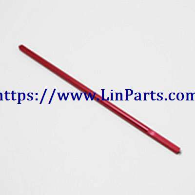 LinParts.com - WLtoys 144001 RC Car spare parts: Metal upgrade Central transmission axis group[144001-1293]Red