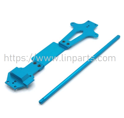 LinParts.com - WLtoys WL 144010 RC Car Spare Parts: Metal upgraded Second floor slab Central drive shaft