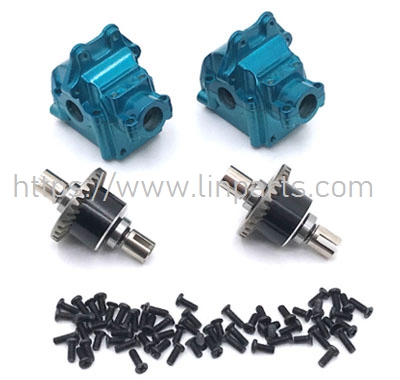 LinParts.com - WLtoys WL 144010 RC Car Spare Parts: Upgrade metal Wave box Differential