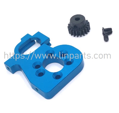 LinParts.com - WLtoys WL 144010 RC Car Spare Parts: Upgrade metal Motor base Motor gear